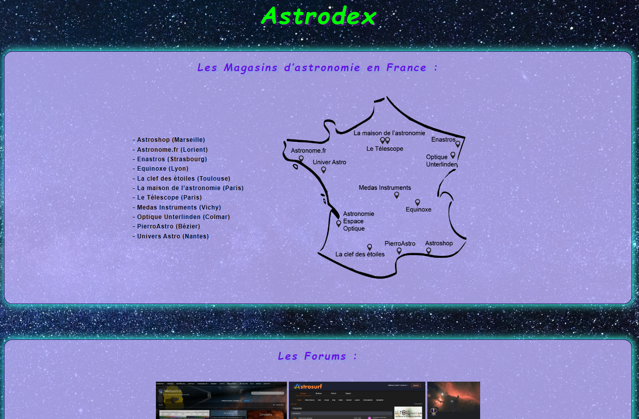 Astrodex